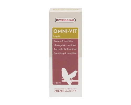 VERSELE LAGA - Oropharma Omni-vit Liquid 30ml - preparat witaminowy na kondycję dla ptaków